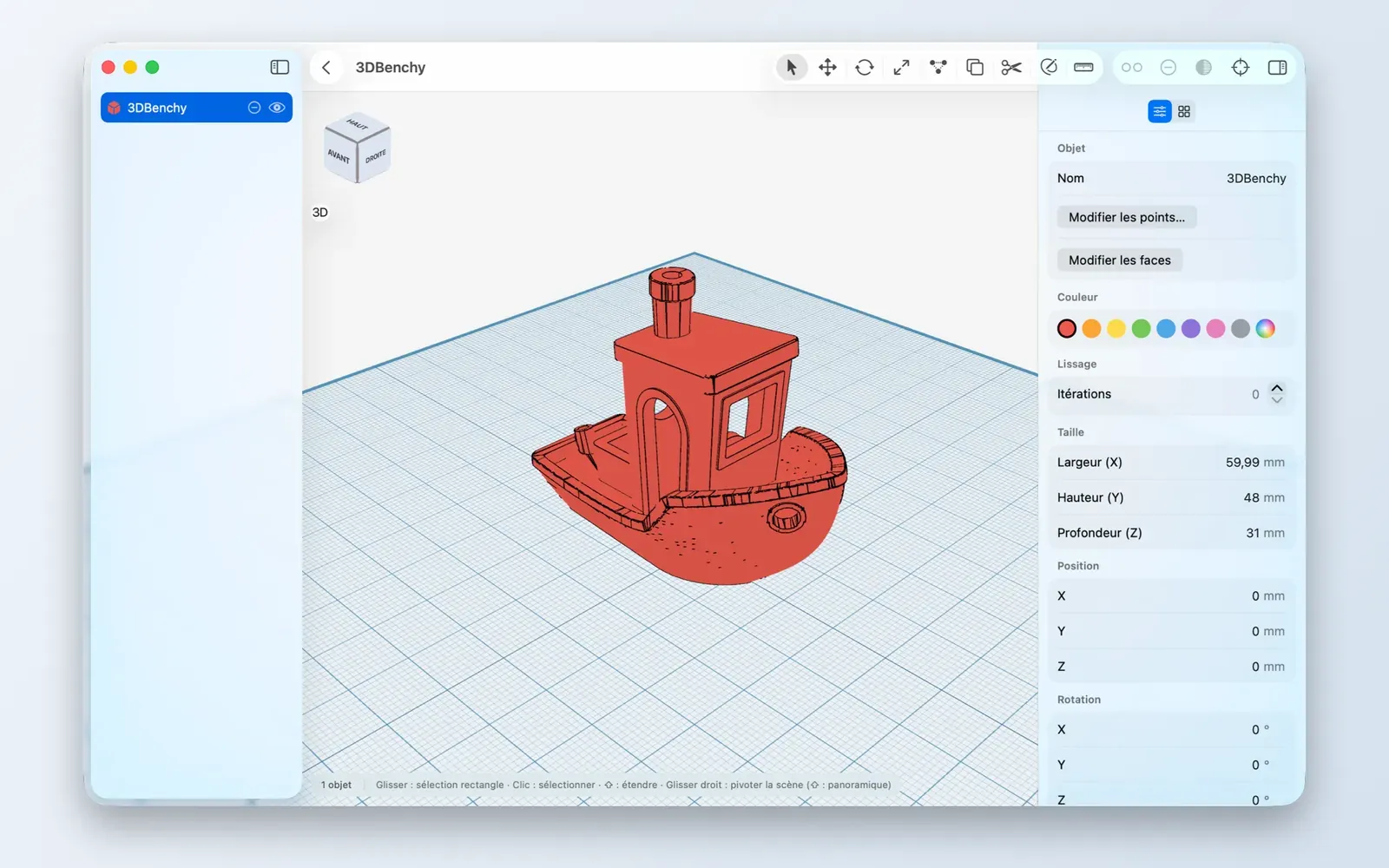 Shapely 3D sur un Mac (1/4)