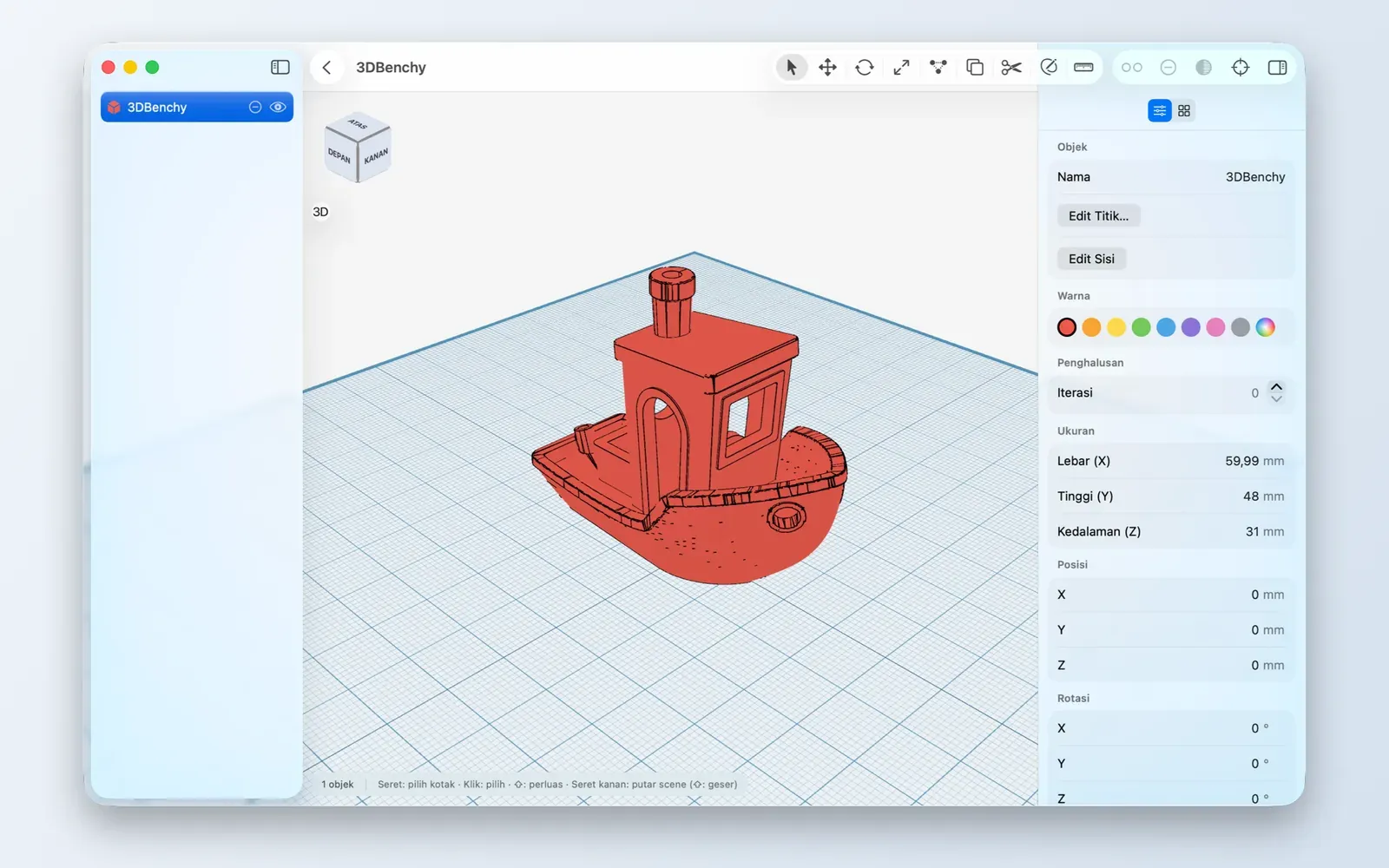 Shapely 3D di Mac (1/4)