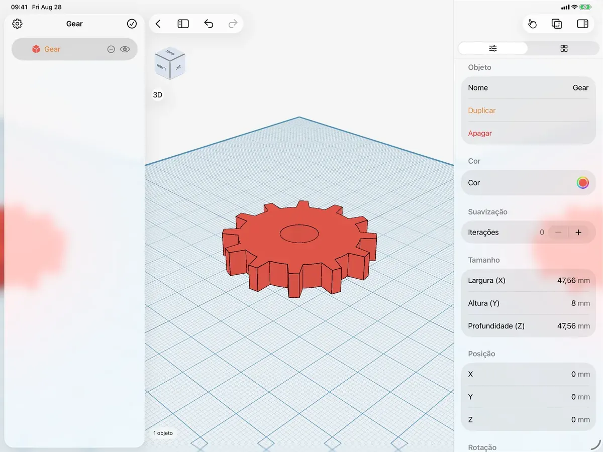 Shapely 3D num iPad (2/4)