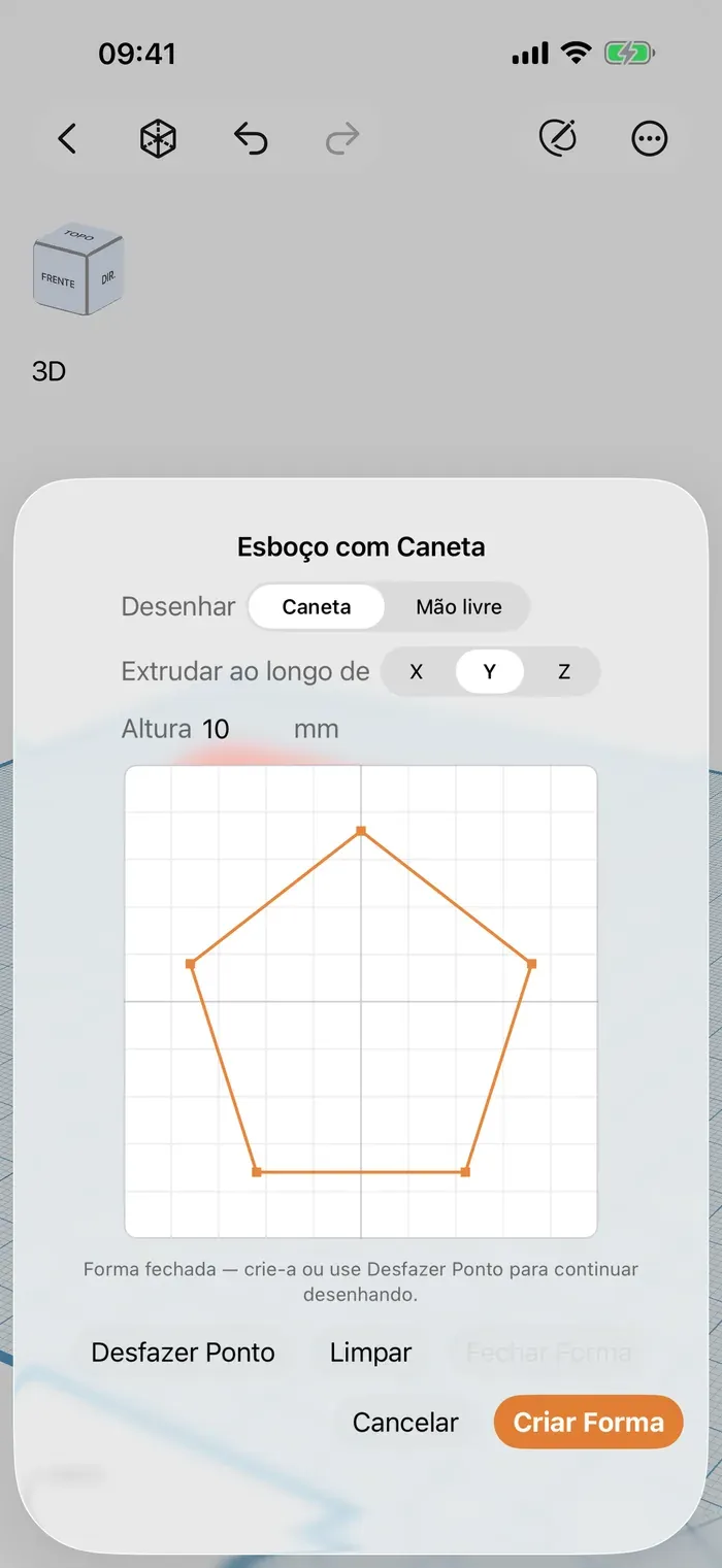 Shapely 3D num iPhone (4/4)